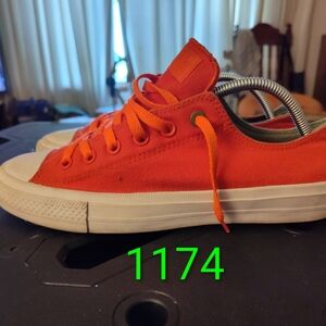 Converse Unisex Orange Sneakers